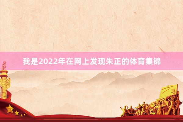 我是2022年在网上发现朱正的体育集锦