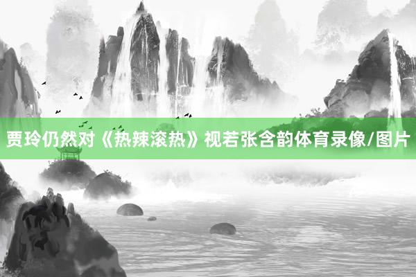 贾玲仍然对《热辣滚热》视若张含韵体育录像/图片