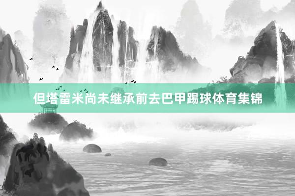 但塔雷米尚未继承前去巴甲踢球体育集锦