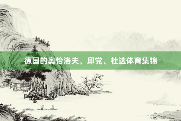 德国的奥恰洛夫、邱党、杜达体育集锦