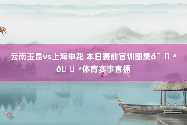 云南玉昆vs上海申花 本日赛前官训图集💪💪体育赛事直播
