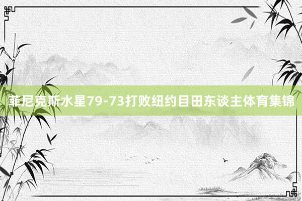菲尼克斯水星79-73打败纽约目田东谈主体育集锦