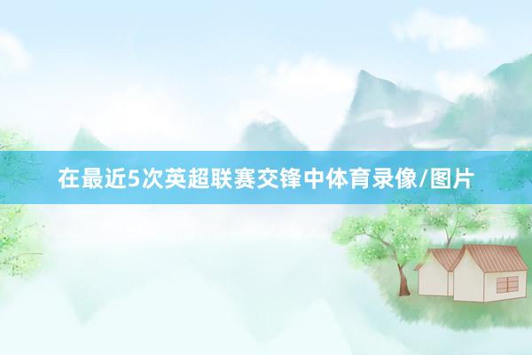 在最近5次英超联赛交锋中体育录像/图片